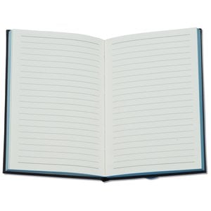 Additional Image 1 - a white book with a black border