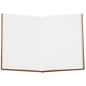 Additional Image 1 - a white book with brown edges