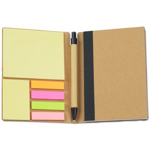Additional Image 1 - a notebook with a pen and post it notes