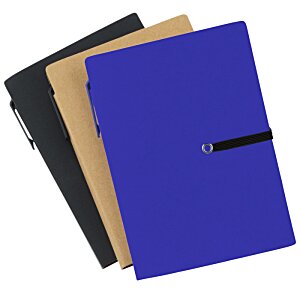 Additional Image 4 - a stack of folders with a black strap