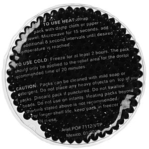 Additional Image 1 - a black circle with white text