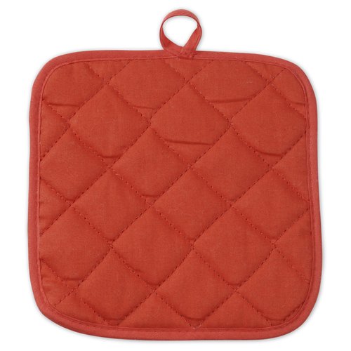 Additional Image 2 - a red pot holder with a loop