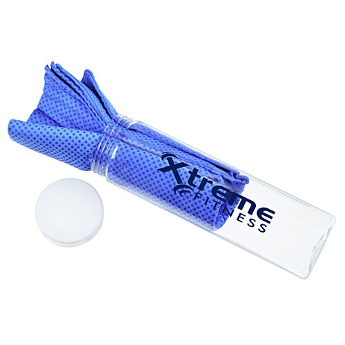 Additional Image 2 - a blue tube with a blue bow
