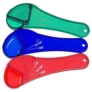 Additional Image 2 - a group of measuring spoons