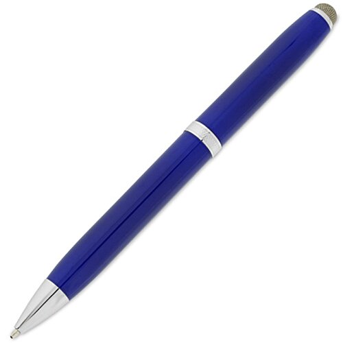 Additional Image 2 - a blue pen with white cap