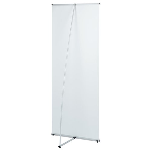 Additional Image 2 - a white roll up banner