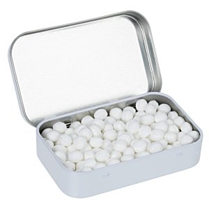 Additional Image 1 - a tin of white round objects