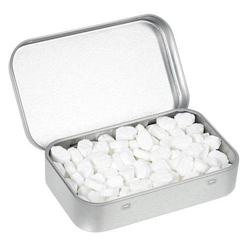 Additional Image 1 - a metal container with white objects in it