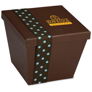 Additional Image 1 - a brown box with a ribbon