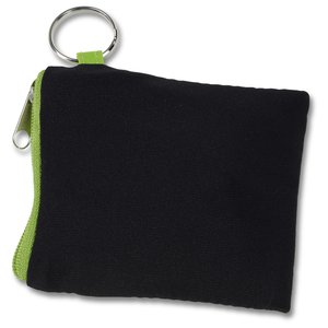 Additional Image 2 - a black and green pouch
