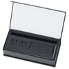 Additional Image 4 - a black and white rectangular object with a clear lid