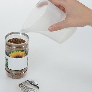 Additional Image 3 - a hand pouring a paper towel into a glass