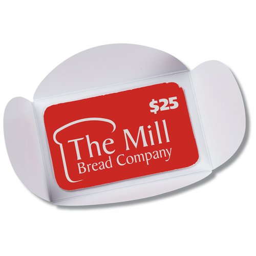 Additional Image 1 - a red card on a white surface