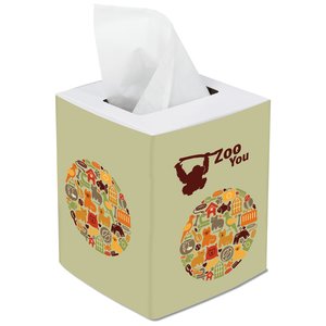 Additional Image 1 - a box of tissues with a design on it
