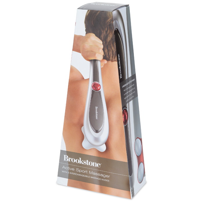 Brookstone Cordless 3 Nodes Electric Neck Massager
