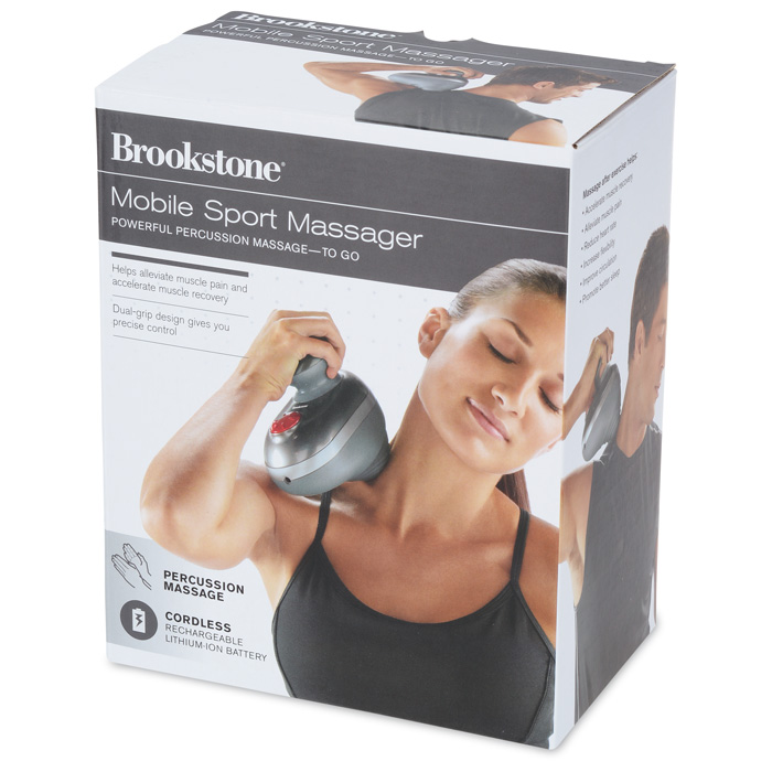 Brookstone Cordless Active Sport Massager, Massagers