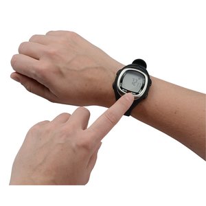 Additional Image 1 - a person pointing at a watch