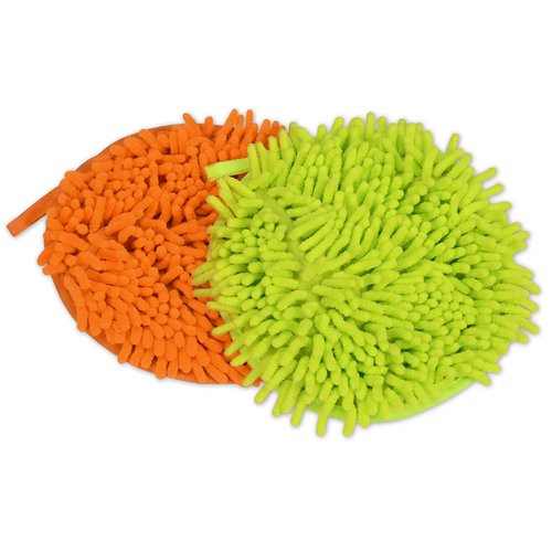 Additional Image 1 - a close up of a green and orange object