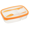 View Image 2 of 4 of Food Container with Knife and Fork