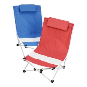 Additional Image 2 - a blue and red folding chairs