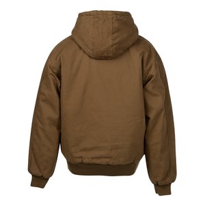 Additional Image 2 - a brown jacket with a hood