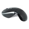 Additional Thumbnail Image 3 - a black computer mouse with a curved edge