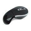 Additional Thumbnail Image 4 - a black computer mouse with a white stripe