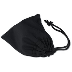 Additional Image 3 - a black pouch with a string