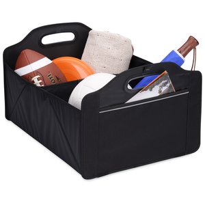 Additional Image 3 - a black plastic container with items in it