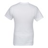 View Image 2 of 2 of American Apparel Fine Jersey T-Shirt - Men's - White - Screen - USA Made