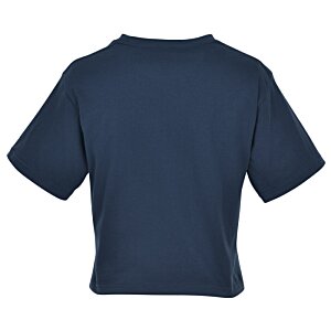 Additional Image 1 - a blue shirt on a white background