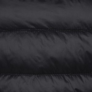 Additional Image 2 - a black down jacket with a white stripe