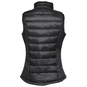 Additional Image 3 - a black vest with a white background