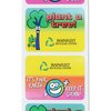 View Image 2 of 2 of Super Kid Sticker Roll - Go Green