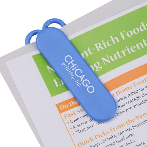 Additional Image 2 - a blue bookmark on a book