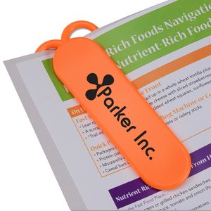 Additional Image 1 - an orange bookmark on a book