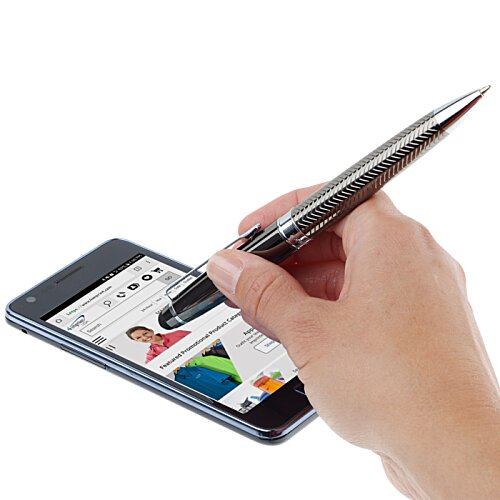 Additional Image 1 - a hand holding a stylus on a cell phone