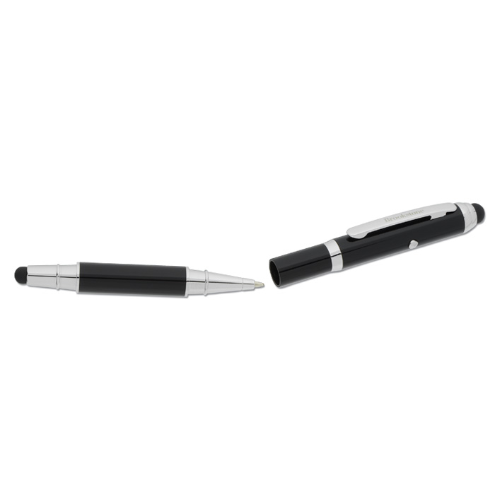 Brookstone 3 in 1 Stylus Laser Metal Pen