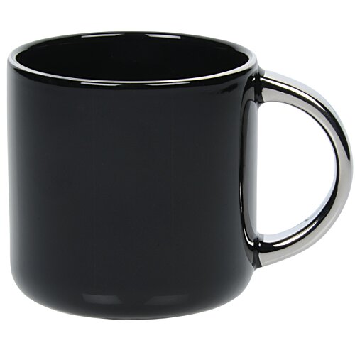 Additional Image 1 - a black mug with a handle