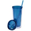 View Image 3 of 3 of Geo Tumbler with Straw - 16 oz.