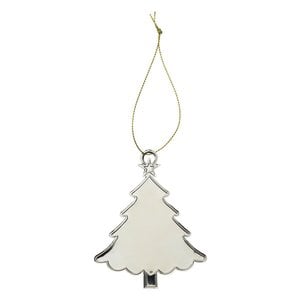 Additional Image 2 - a white christmas tree ornament