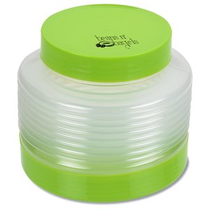 Additional Image 3 - a plastic container with a green lid