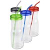 View Image 2 of 3 of Carafe Style Tumbler with Straw - 32 oz.