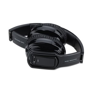 Additional Image 2 - a black headphones on a white background