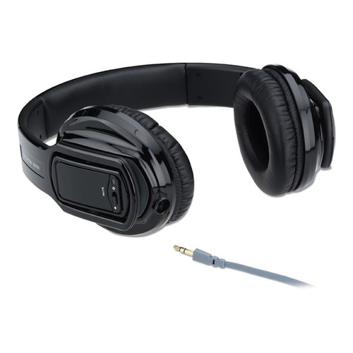 Additional Image 4 - a black headphones with a screwdriver