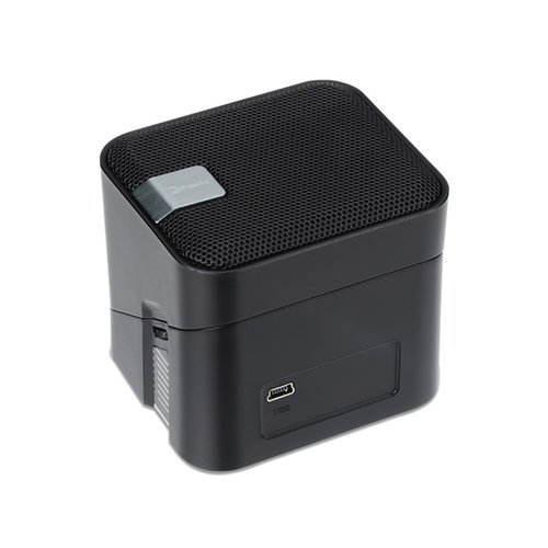 Additional Image 3 - a black cube with a white label