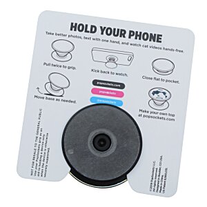 Additional Image 2 - a white card with a black circle on it