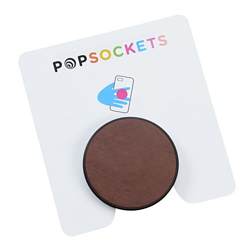 Additional Image 1 - a brown circle on a white card