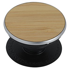 Additional Image 1 - a round wooden table on a black base
