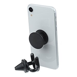 Additional Image 4 - a phone with a black grip